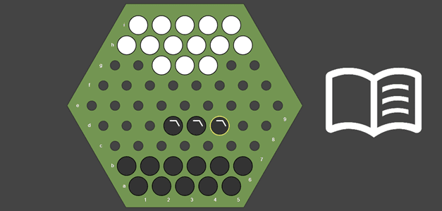 Play Abalone board game, learn the rules